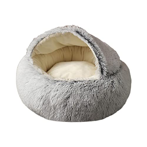 Haustiernest aus Plüsch, beruhigendes Bett, weiches Donut-Kuschelbett, Kätzchenbett, Katzenbett, Schlafsack, Anti-Angst, flauschig für mittelgroße und kleine Hunde für Indoor-Katzen Haustiernest aus Plüsch, beruhigendes Bett, weiches Donut-Kuschelbett, Kätzchenbett, Katzenbett, Schlafsack, Anti-Angst, flauschig für mittelgroße und kleine Hunde für Indoor-Katzen von SEDOXX