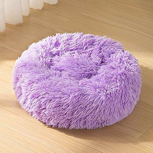 Katzenbett für kleine, mittelgroße Haustiere, weiches Plüsch-Donut-Haustierbett für drinnen und draußen, selbstwärmend, flauschig, hält warm, gemütlich, beruhigendes Bett, maschinenwaschbar Katzenbett für kleine, mittelgroße Haustiere, weiches Plüsch-Donut-Haustierbett für drinnen und draußen, selbstwärmend, flauschig, hält warm, gemütlich, beruhigendes Bett, maschinenwaschbar von SEDOXX
