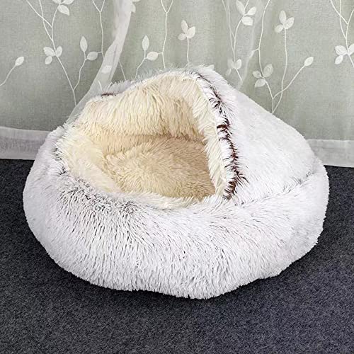 SEDOXX Katzenbett, Katzensofa, rund, Donut-Höhle, Katzen- und Hundebett, beruhigendes Haus für Innenkatzen, Kuschelsack, Decke, Kätzchen, Welpen, Haustierkissen, Bett, weicher Plüsch, 60 cm, Kaffee SEDOXX Katzenbett, Katzensofa, rund, Donut-Höhle, Katzen- und Hundebett, beruhigendes Haus für Innenkatzen, Kuschelsack, Decke, Kätzchen, Welpen, Haustierkissen, Bett, weicher Plüsch, 60 cm, Kaffee von SEDOXX