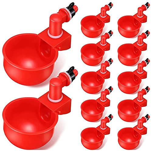 12 STÜCKE Huhn BewäSserung Becher Automatische FüLlung TräNke GeflüGel Trinken Schale Gewinde BewäSserung ZufüHrung Tasse für Huhn 12 STÜCKE Huhn BewäSserung Becher Automatische FüLlung TräNke GeflüGel Trinken Schale Gewinde BewäSserung ZufüHrung Tasse für Huhn von SEDUCE