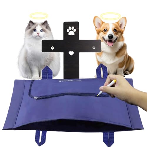 SEILETOO Umweltfreundliche Haustier-Schatulle für Hunde und Katzen, Hunde-Körperbox für Beerdigung und Einäscherung durch individuelle Anpassung mit Ihren eigenen Worten für alle Haustiere SEILETOO Umweltfreundliche Haustier-Schatulle für Hunde und Katzen, Hunde-Körperbox für Beerdigung und Einäscherung durch individuelle Anpassung mit Ihren eigenen Worten für alle Haustiere von SEILETOO