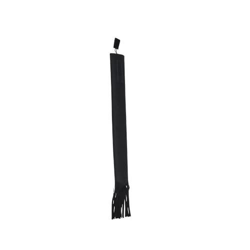 1 Stück Schweifschoner, Wasserdicht Verschluss langlebig Nylon Pferdeschwanz Tasche, Komfortable Stretch-Stoff Pferdeschwanz Guard Pferd (Schwarz) von SEIWEI