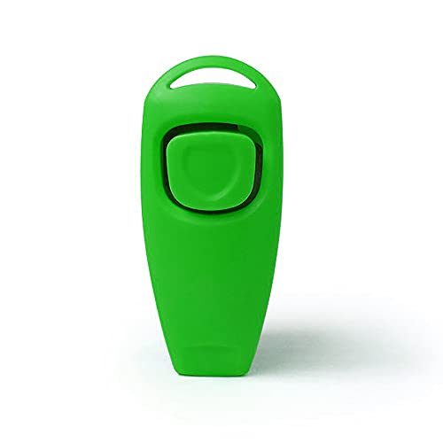 SEIWEI 2-in-1 Clicker für Hunde und Katzen, Hellgrün, 1 Stück SEIWEI 2-in-1 Clicker für Hunde und Katzen, Hellgrün, 1 Stück von SEIWEI