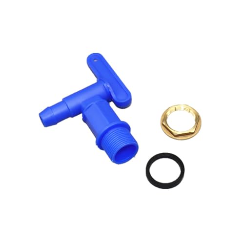 SEIWEI S60x6 Kunststoff IBC Auslaufhahn, Regentonne Wasserhahn Düse Ventil 3/4 Zoll grobes Gewinde, Garten IBC Tank Adapter Zubehör von SEIWEI