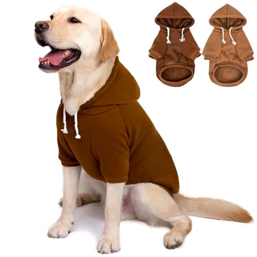 Hunde-Kapuzenpullover und -jacken, weicher Hunde-Kapuzenpullover für kleine, mittelgroße und große Hunde und Katzen, Ganzjahres-Komfort und Passform, stilvolle Haustier-Shirts, Bekleidung und Zubehör Hunde-Kapuzenpullover und -jacken, weicher Hunde-Kapuzenpullover für kleine, mittelgroße und große Hunde und Katzen, Ganzjahres-Komfort und Passform, stilvolle Haustier-Shirts, Bekleidung und Zubehör von SEKUMDAN