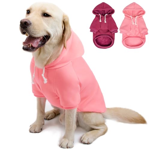 Hunde-Kapuzenpullover und -jacken, weicher Hunde-Kapuzenpullover für kleine, mittelgroße und große Hunde und Katzen, Ganzjahres-Komfort und Passform, stilvolle Haustier-Shirts, Bekleidung und Zubehör Hunde-Kapuzenpullover und -jacken, weicher Hunde-Kapuzenpullover für kleine, mittelgroße und große Hunde und Katzen, Ganzjahres-Komfort und Passform, stilvolle Haustier-Shirts, Bekleidung und Zubehör von SEKUMDAN