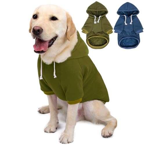 Hunde-Kapuzenpullover und -jacken, weicher Hunde-Kapuzenpullover für kleine, mittelgroße und große Hunde und Katzen, Ganzjahres-Komfort und Passform, stilvolle Haustier-Shirts, Bekleidung und Zubehör Hunde-Kapuzenpullover und -jacken, weicher Hunde-Kapuzenpullover für kleine, mittelgroße und große Hunde und Katzen, Ganzjahres-Komfort und Passform, stilvolle Haustier-Shirts, Bekleidung und Zubehör von SEKUMDAN