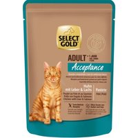 SELECT GOLD Adult Acceptance Huhn mit Leber & Lachs 12x85 g SELECT GOLD Adult Acceptance Huhn mit Leber & Lachs 12x85 g von SELECT GOLD