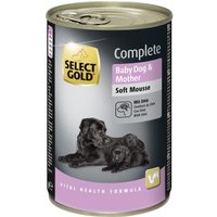 SELECT GOLD Nassfutter Hund Baby Dog & Mother Soft Mousse 6x360 g von SELECT GOLD