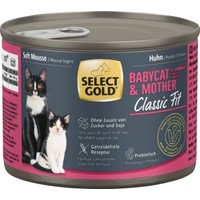 SELECT GOLD Babycat & Mother Soft Mousse Huhn 12x200 g von SELECT GOLD