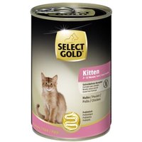 SELECT GOLD Kitten Huhn 12x400 g von SELECT GOLD