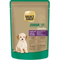 SELECT GOLD Nassfutter Hund Sensitive Junior 24x100 g von SELECT GOLD