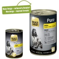 SELECT GOLD Pure Adult Huhn 6x400 g von SELECT GOLD