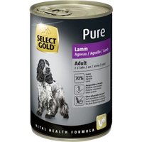 SELECT GOLD Pure Adult Lamm 6x400 g von SELECT GOLD