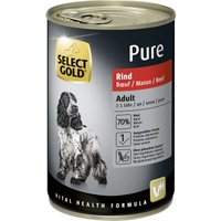 SELECT GOLD Pure Adult Rind 6x400 g von SELECT GOLD