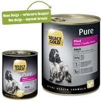 SELECT GOLD Pure Adult Pferd 6x800 g von SELECT GOLD