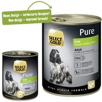 SELECT GOLD Pure Adult Ente 12x800 g von SELECT GOLD