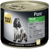 SELECT GOLD Pure Adult Hirsch 24x200 g von SELECT GOLD