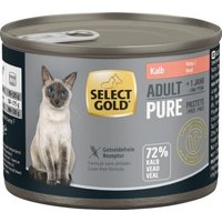 SELECT GOLD Pure Adult Paté Kalb 6x200 g SELECT GOLD Pure Adult Paté Kalb 6x200 g von SELECT GOLD