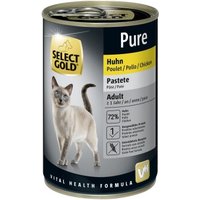 SELECT GOLD Pure Adult Paté Huhn 12x400 g von SELECT GOLD