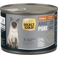 SELECT GOLD Pure Adult Paté Känguru 12x200 g von SELECT GOLD