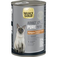 SELECT GOLD Pure Adult Paté Känguru 12x400 g von SELECT GOLD