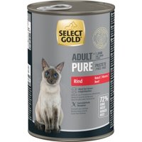 SELECT GOLD Pure Adult Paté Rind 24x400 g SELECT GOLD Pure Adult Paté Rind 24x400 g von SELECT GOLD