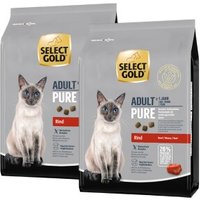 SELECT GOLD Pure Adult Rind 2x2,5 kg von SELECT GOLD