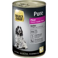 SELECT GOLD Pure Junior 100% Pferd 24x400 g von SELECT GOLD