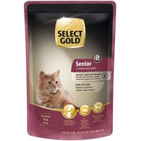 SELECT GOLD Senior +12 Huhn & Lachs 12x85 g von SELECT GOLD