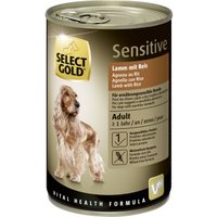 SELECT GOLD Sensitive Adult Lamm mit Reis 6x400 g von SELECT GOLD