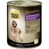 SELECT GOLD Sensitive Adult Lamm mit Lachs & Kartoffel 6x800 g von SELECT GOLD