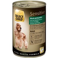 SELECT GOLD Sensitive Adult Hirsch mit Kartoffeln 12x400 g von SELECT GOLD