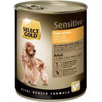 SELECT GOLD Sensitive Adult Huhn mit Reis 12x800 g von SELECT GOLD