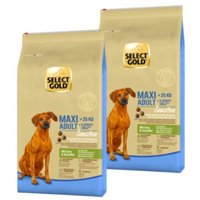 SELECT GOLD Sensitive Adult Maxi Ente & Kartoffel 2x12 kg von SELECT GOLD