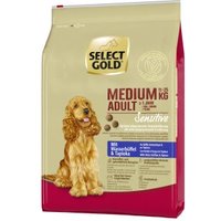 SELECT GOLD Sensitive Adult Medium Wasserbüffel & Tapioka 4 kg von SELECT GOLD