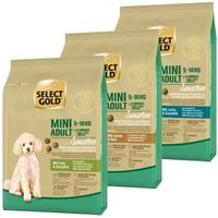 SELECT GOLD Sensitive Adult Mini Probierpaket 3x1kg Probierpaket 1, Mix-Pack von SELECT GOLD