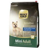 SELECT GOLD Sensitive Adult Mini Wasserbüffel & Tapioka 4 kg von SELECT GOLD