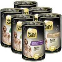 SELECT GOLD Sensitive Adult Mixpaket 6x400g Mixpaket 2 von SELECT GOLD