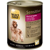 SELECT GOLD Sensitive Adult Pferd mit Tapioka 24x800 g von SELECT GOLD