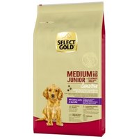 SELECT GOLD Sensitive Medium Junior Lamm/Lachs/Kartoffel 12 kg von SELECT GOLD