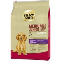 SELECT GOLD Sensitive Medium Junior Lamm/Lachs/Kartoffel 4 kg von SELECT GOLD