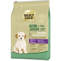 SELECT GOLD Sensitive Mini Junior Lamm/Lachs/Kartoffel 4 kg von SELECT GOLD