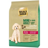 SELECT GOLD Sensitive Trockenfutter Hund Mini Pferd mit Tapioka 1 kg von SELECT GOLD