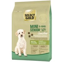 SELECT GOLD Sensitive Trockenfutter Hund Mini Senior Ente und Kartoffel 1 kg von SELECT GOLD
