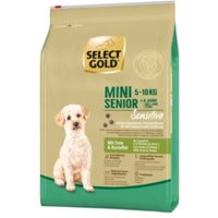 SELECT GOLD Sensitive Mini Senior Ente & Kartoffel 4 kg von SELECT GOLD