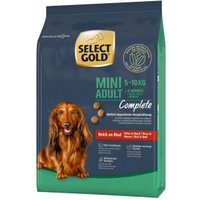 SELECT GOLD Trockenfutter Hund Complete Mini Adult Rind 1 kg von SELECT GOLD