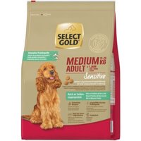 SELECT GOLD Trockenfutter Hund Medium Adult Sensitive Reich an Seidenraupe 4kg von SELECT GOLD