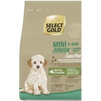 SELECT GOLD Trockenfutter Hund Sensitive Mini Junior Ente und Kartoffel 4 kg von SELECT GOLD