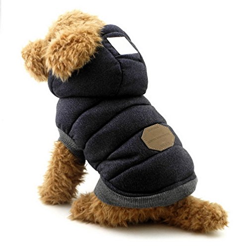 Selmai, stillvoler Kapuzen-Hundemantel, Bekleidung für kleine Hunde (dieser Still ist klein geschnitten, wählen Sie bitte eine Größe größer) Selmai, stillvoler Kapuzen-Hundemantel, Bekleidung für kleine Hunde (dieser Still ist klein geschnitten, wählen Sie bitte eine Größe größer) von SELMAI